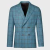 Basketweave Windowpane Jacket