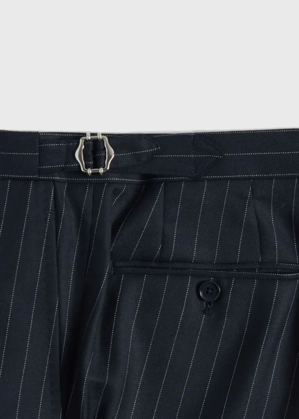 Bead Stripe Wool Suit
