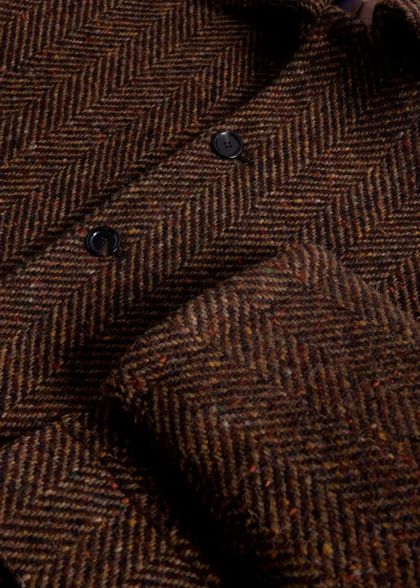 Brown Tweed Chore Coat