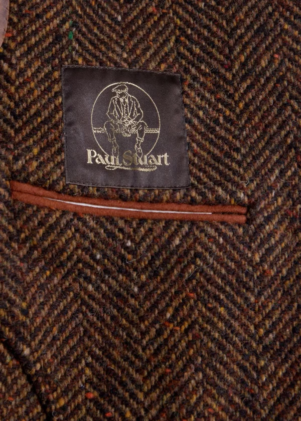 Brown Tweed Chore Coat