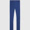 Brushed Cotton Plain Front Newton Pant