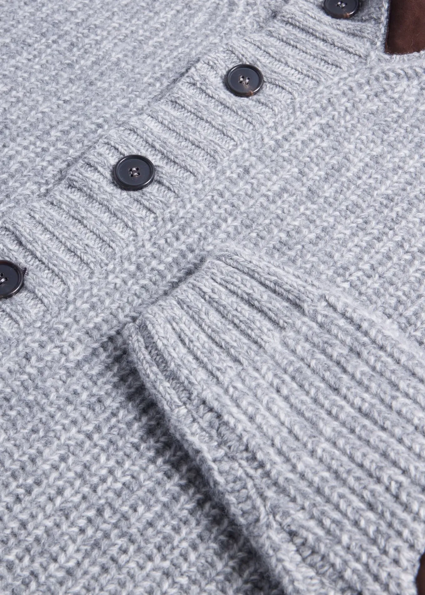 button_front_cardigan_wit_3.webp Button Front Cardigan With Suede Trim