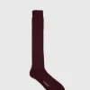 Cashmere Ribbed Sock