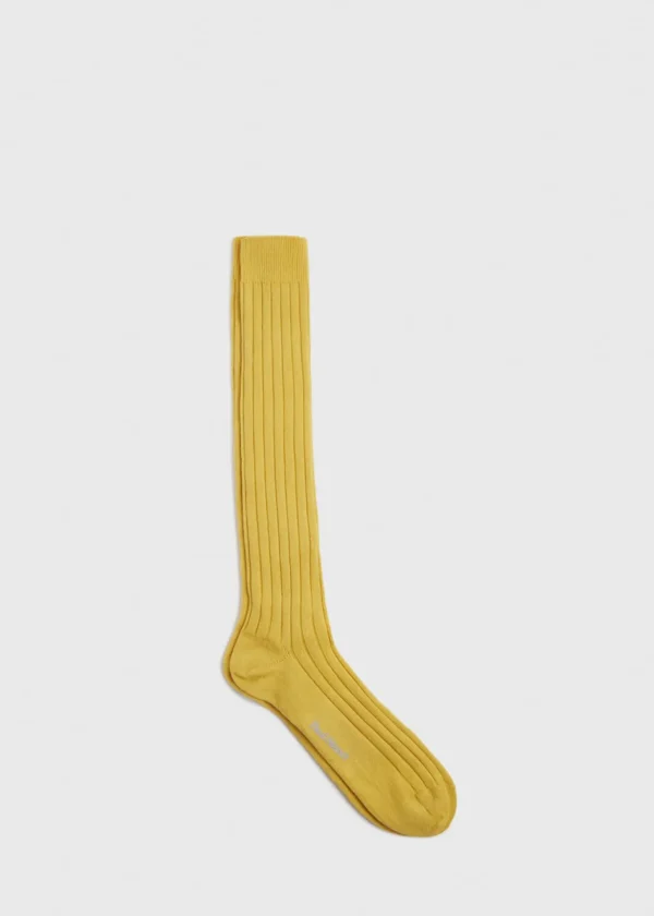 Cashmere Ribbed Sock