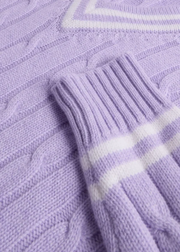 Cashmere Tennis Sweater
