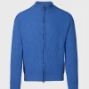 Cashmere Zip Cardigan