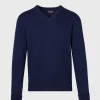 Classic Cashmere Double Ply V-Neck Sweater