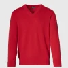 Classic Cashmere Double Ply V-Neck Sweater