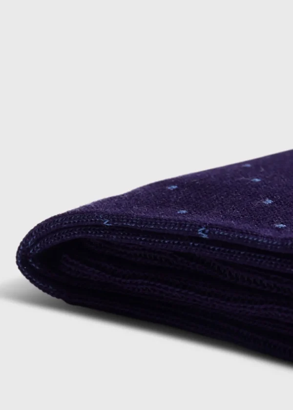 Cotton Bird's Eye Sock