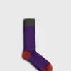 Cotton Blend Ribbed Sock
