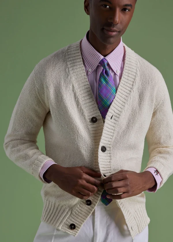 Cotton Button Front Cardigan