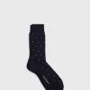 Cotton Deco Motif Sock