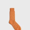 Cotton Deco Motif Sock
