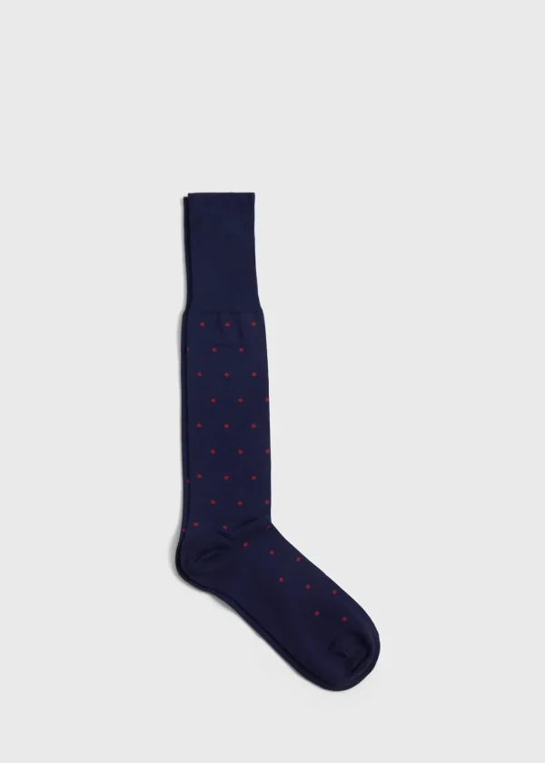Cotton Dotted Sock