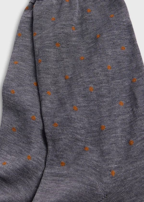 Cotton Dotted Sock
