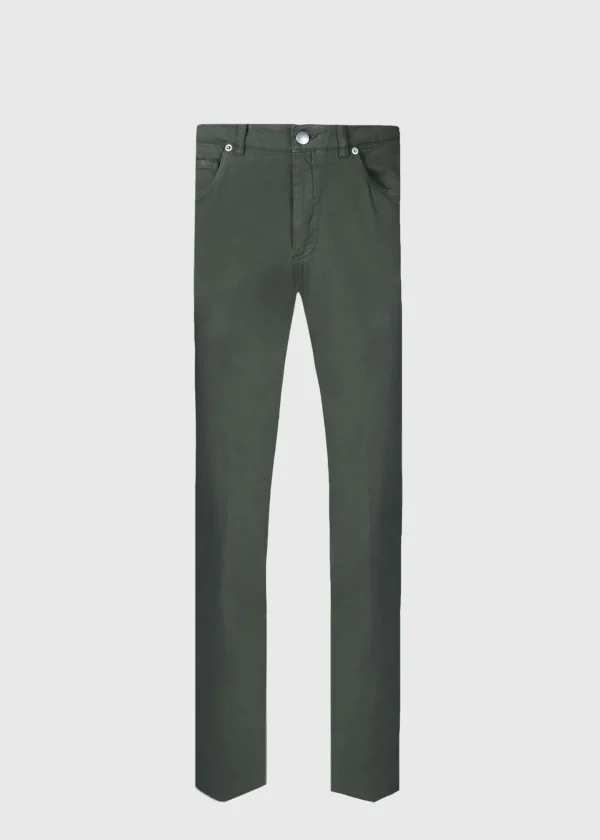 Cotton Five Pocket Pant