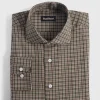 Cotton Flannel Plaid Sport Shirt