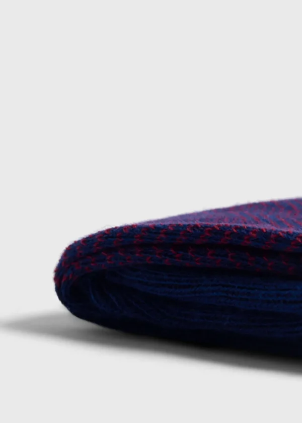 Cotton Herringbone Sock
