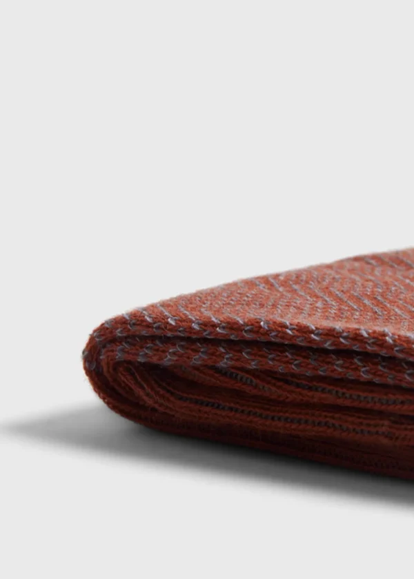Cotton Herringbone Sock