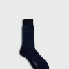 Cotton Horizontal Stripe Sock