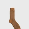 Cotton Horizontal Stripe Sock