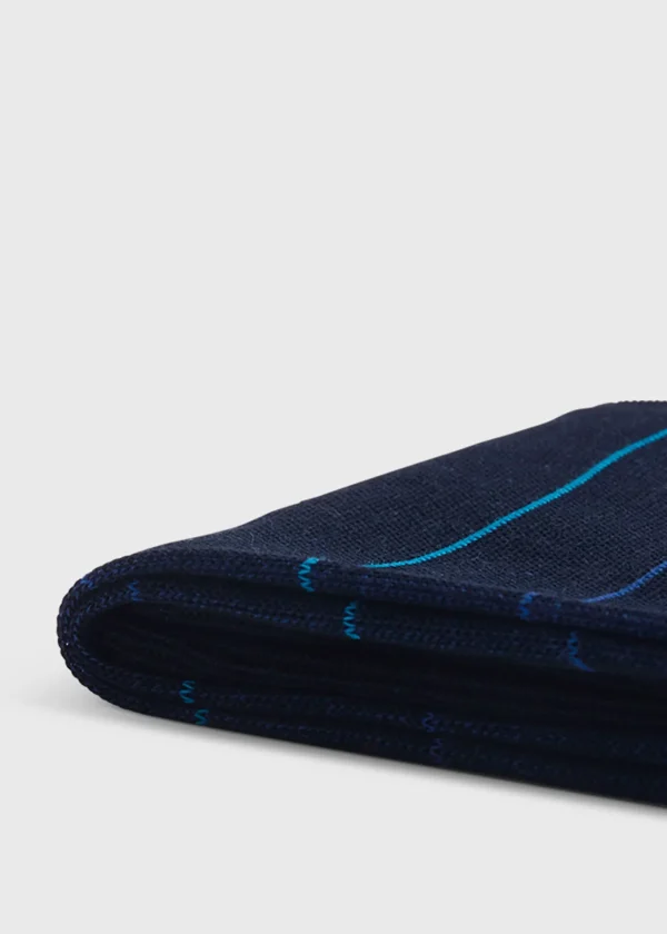 Cotton Horizontal Stripe Sock