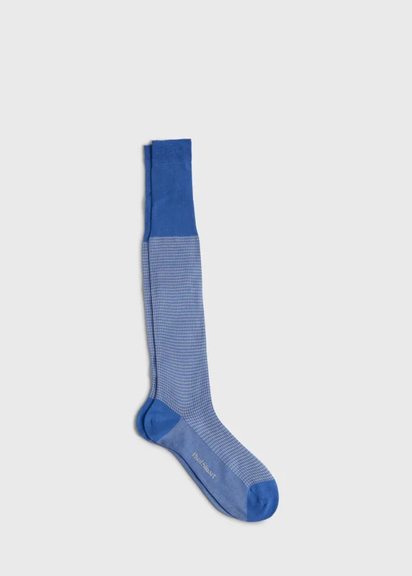 Cotton Houndstooth Sock