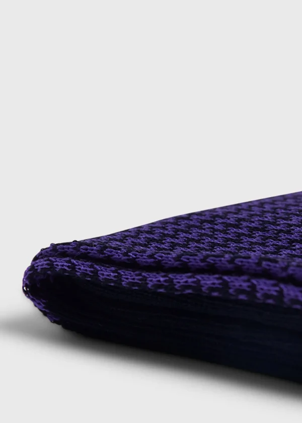 Cotton Houndstooth Sock