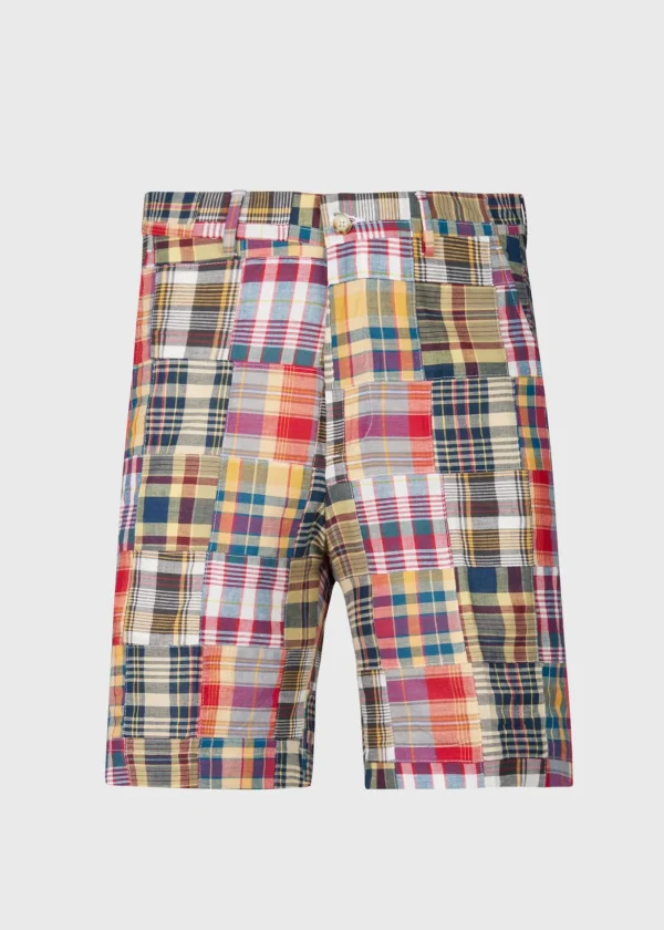 Cotton Indian Madras Walk Shorts