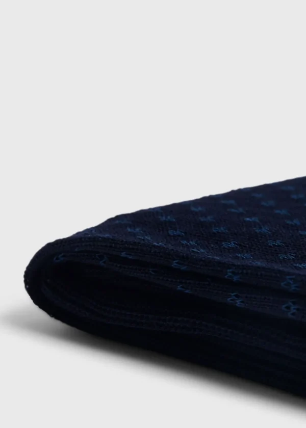 Cotton Jacquard Sock
