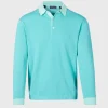 Cotton Long Sleeve Polo