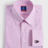 Cotton Oxford Striped Sport Shirt