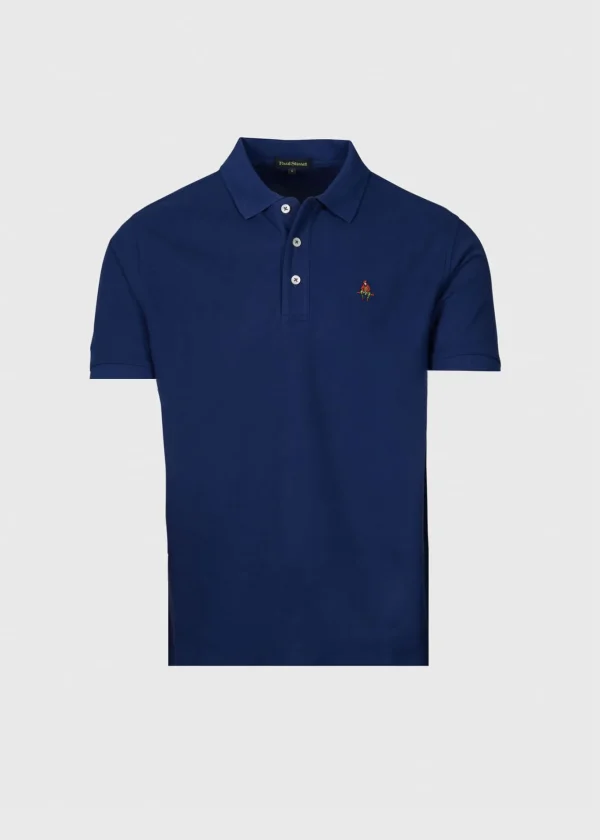 Cotton Piqué Logo Polo
