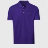 Cotton Piqué Logo Polo