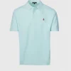 Cotton Piqué Logo Polo