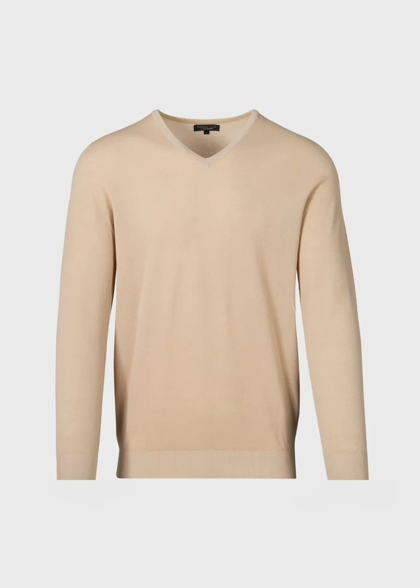 cotton_piqu_vneck_sweater_0.webp Cotton Piqué V-Neck Sweater