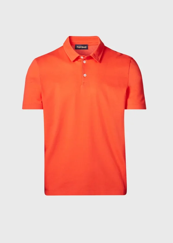 Cotton Pique Short Sleeve Polo