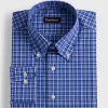 Cotton Plaid Sport Shirt