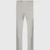 Cotton Plain Front Newton Pant