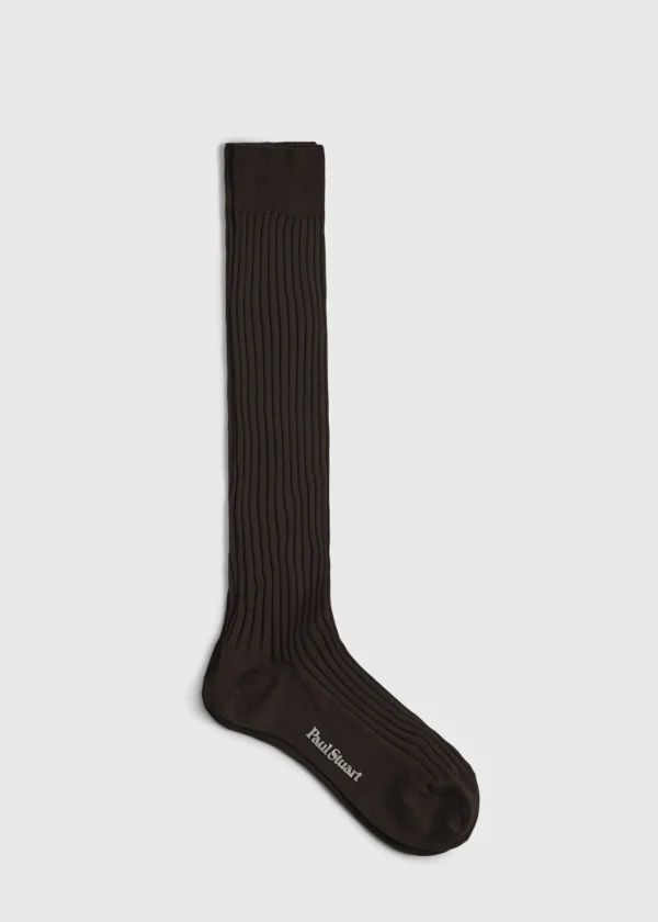 Cotton Ribbed Sock