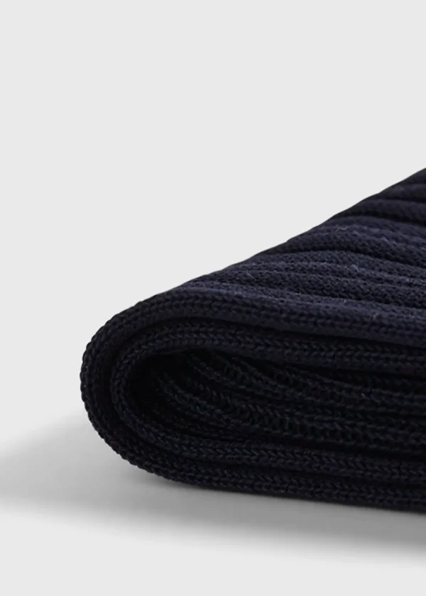 Cotton Ribbed Sock