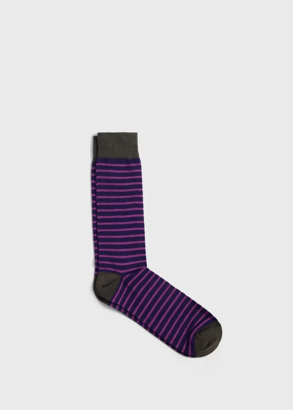 Cotton Stiped Sock