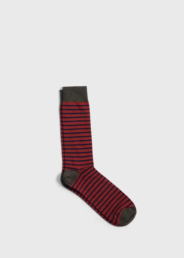 Cotton Stiped Sock