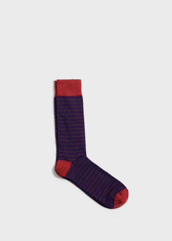Cotton Stiped Sock