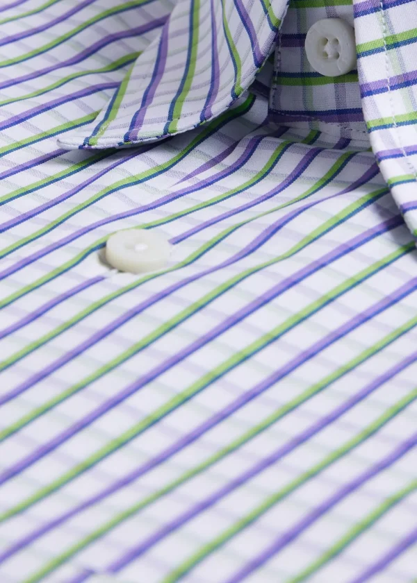 Cotton Tattersall Sport Shirt
