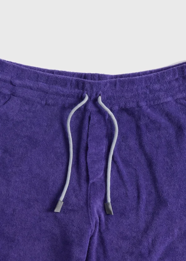 Cotton Terry Cloth Drawstring Short