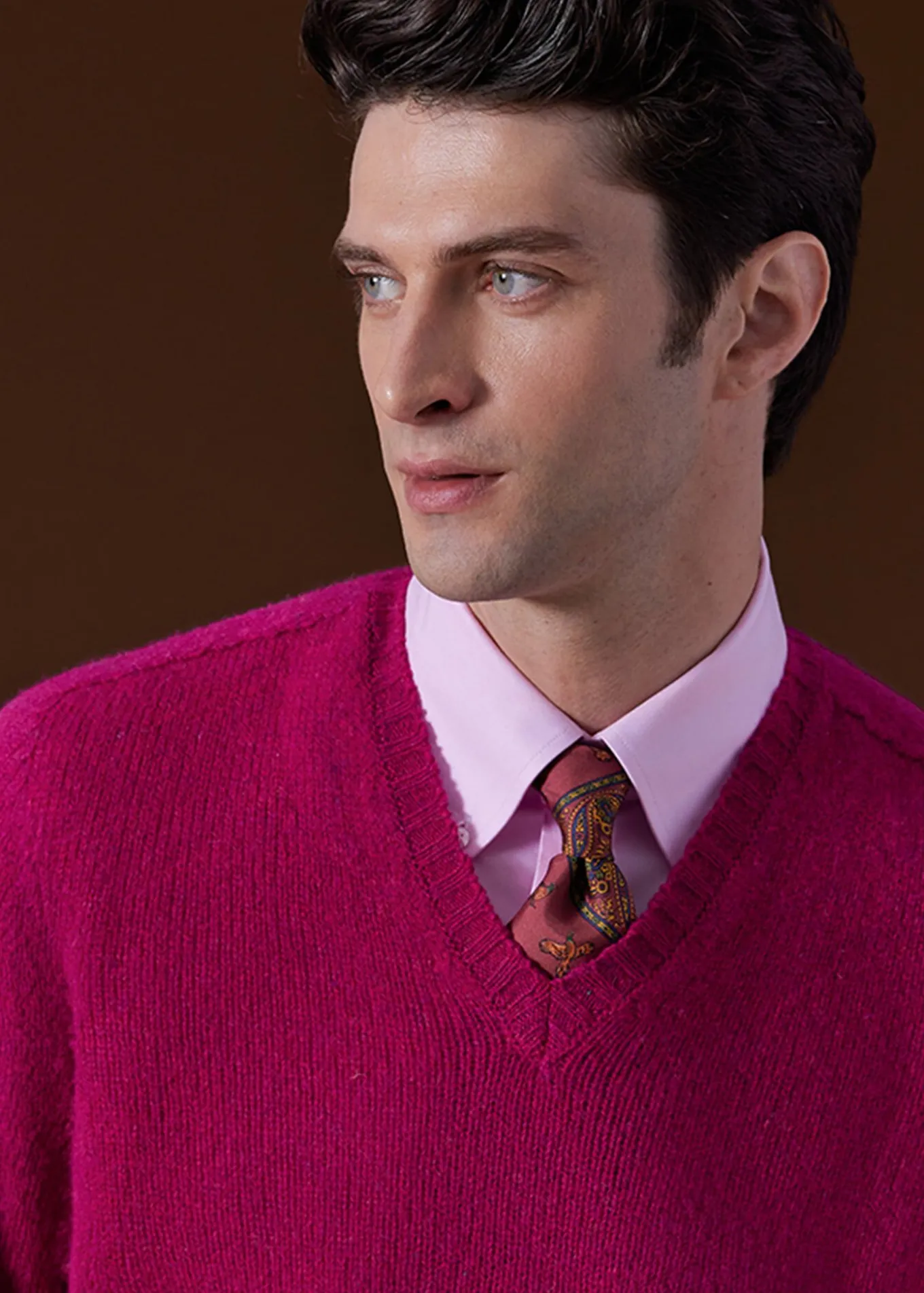 deco_stripe_and_bird_prin_1.webp Deco Stripe And Bird Print Tie