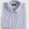 Double Track Grey Stripe Dress Shirt