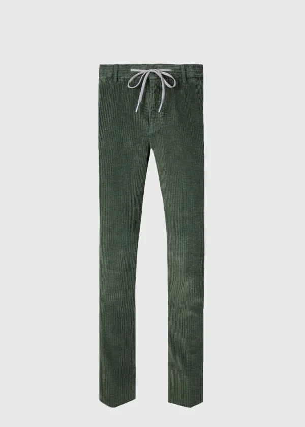 Drawstring Corduroy Trouser