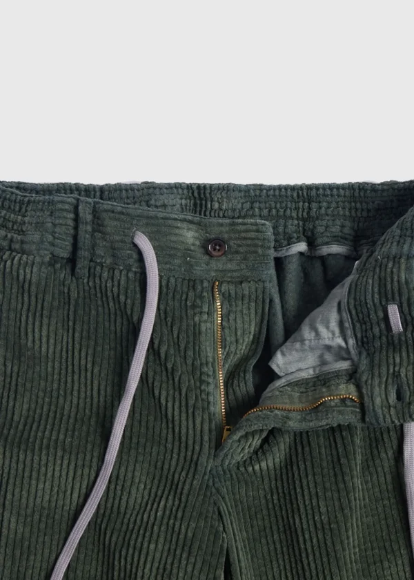 Drawstring Corduroy Trouser